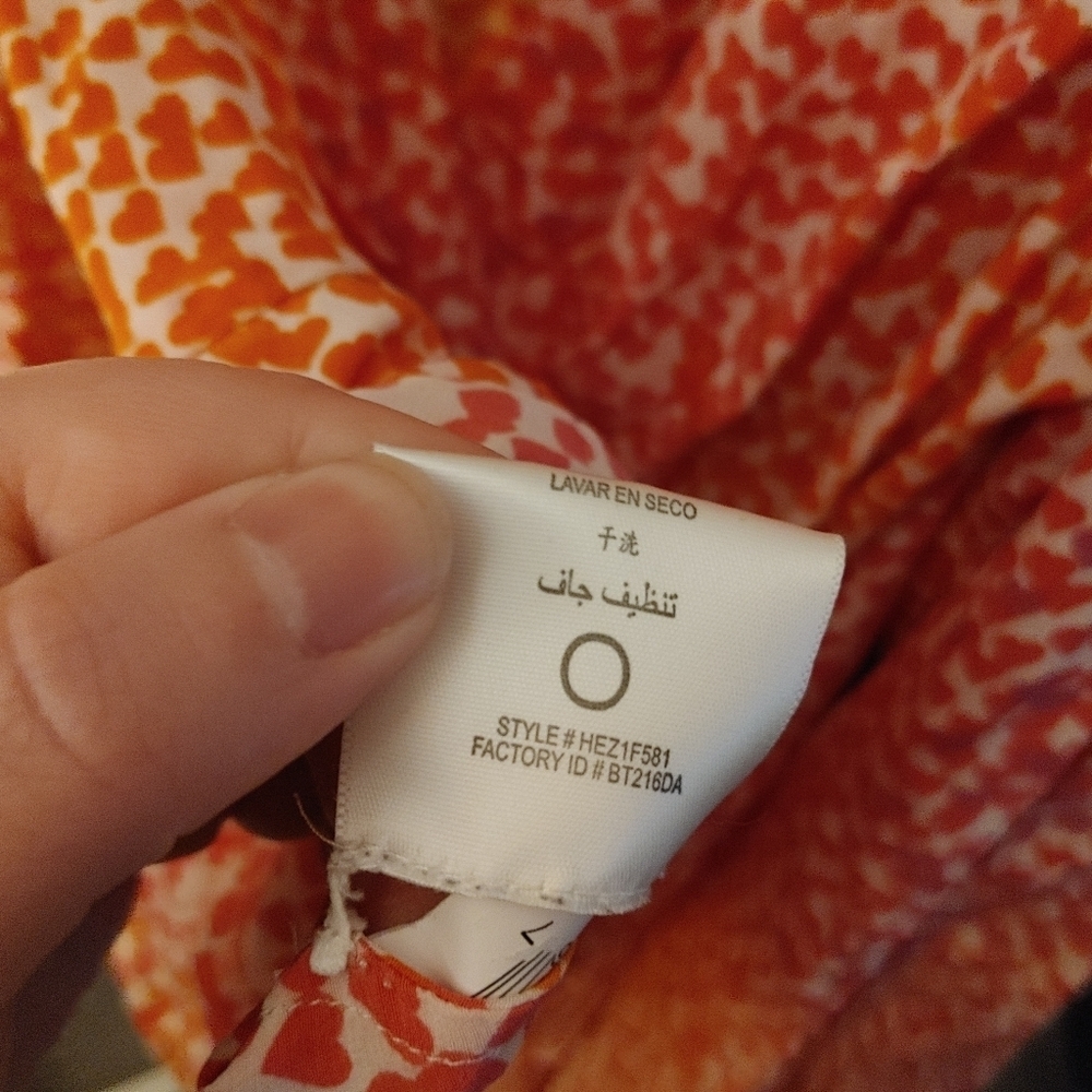 BCBGMaxAzria Silk Heart Print Blouse - Picture 4 of 10